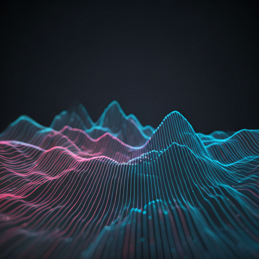 Visual futurista de infraestructura digital